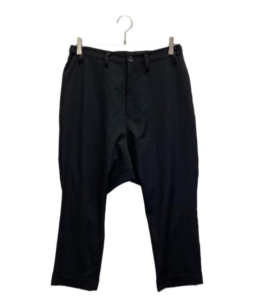 yohji yamamoto+noir（ヨウジヤマモトプリュスノアール）yohji yamamoto+Noir (ヨウジヤマモトプリュスノアール) サルエルパンツ ブラック サイズ:2の古着・服飾アイテム