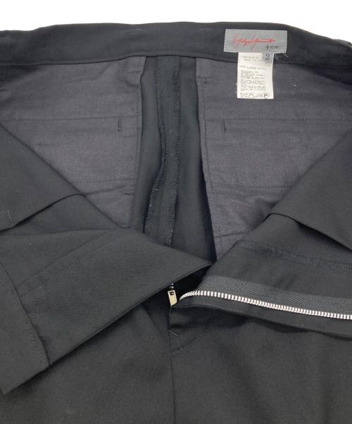 yohji yamamoto+noir（ヨウジヤマモトプリュスノアール）yohji yamamoto+Noir (ヨウジヤマモトプリュスノアール) サルエルパンツ ブラック サイズ:2の古着・服飾アイテム