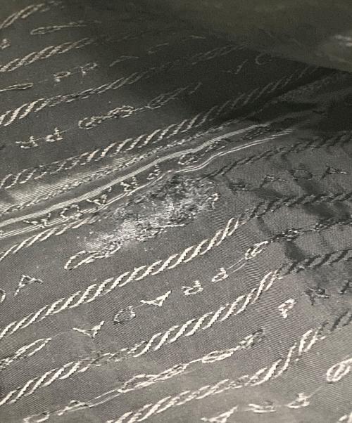 PRADA（プラダ）PRADA (プラダ) デニム巾着ポーチ インディゴの古着・服飾アイテム