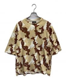 nubian（ヌビアン）の古着「カモフラオーバーTシャツ」｜ベージュ