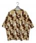 nubian (ヌビアン) カモフラオーバーTシャツ ベージュ サイズ:不明：5000円