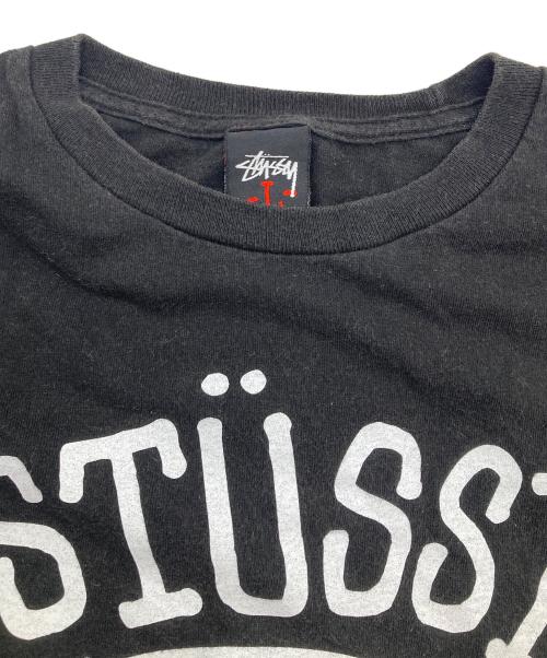 stussy（ステューシー）stussy (ステューシー) 00s 30周年記念　プリントTシャツ ブラック サイズ:Lの古着・服飾アイテム
