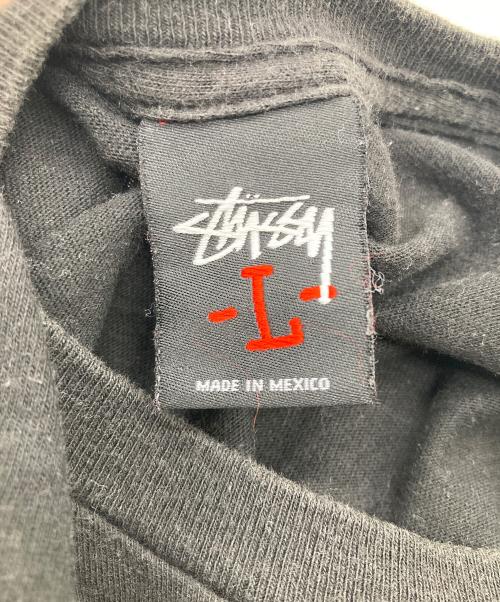 stussy（ステューシー）stussy (ステューシー) 00s 30周年記念　プリントTシャツ ブラック サイズ:Lの古着・服飾アイテム
