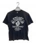 stussy（ステューシー）の古着「00s 30周年記念　プリントTシャツ」｜ブラック