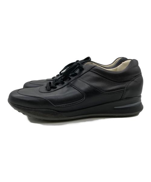 TOD'S（トッズ）TOD'S (トッズ) レザースニーカー ブラック サイズ:26.5の古着・服飾アイテム