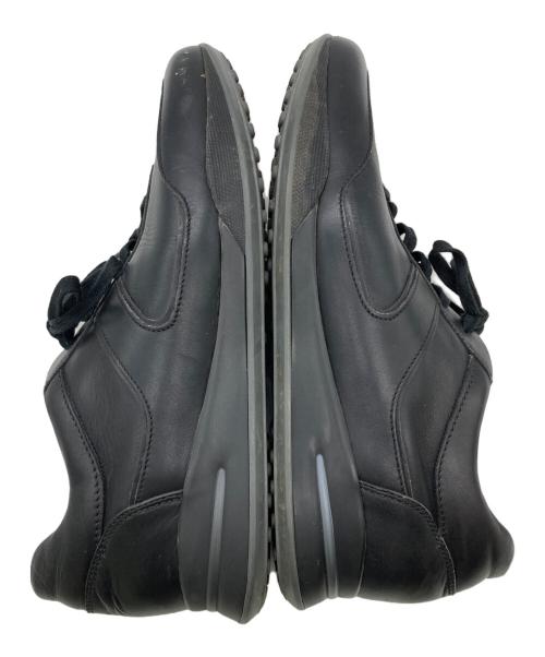 TOD'S（トッズ）TOD'S (トッズ) レザースニーカー ブラック サイズ:26.5の古着・服飾アイテム