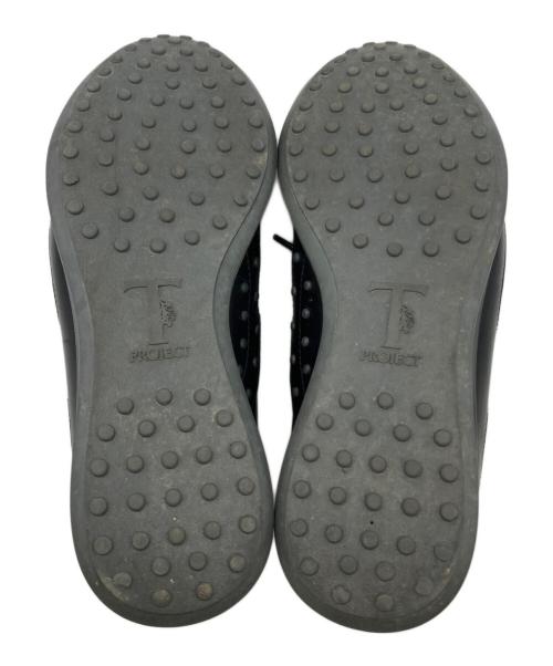 TOD'S（トッズ）TOD'S (トッズ) レザースニーカー ブラック サイズ:26.5の古着・服飾アイテム