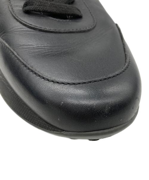 TOD'S（トッズ）TOD'S (トッズ) レザースニーカー ブラック サイズ:26.5の古着・服飾アイテム