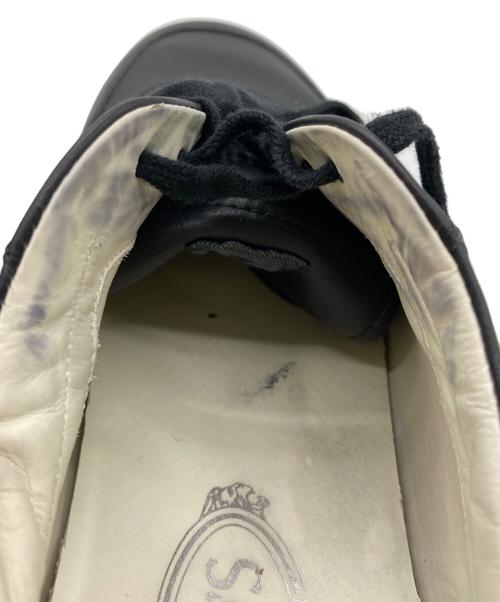 TOD'S（トッズ）TOD'S (トッズ) レザースニーカー ブラック サイズ:26.5の古着・服飾アイテム