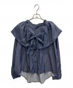 journal standard luxeジャーナルスタンダード ラックス）の古着「Kalina’s frill SH/26SS」｜インディゴ