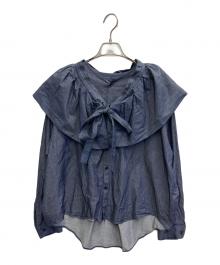 journal standard luxe（ジャーナルスタンダード ラックス）の古着「Kalina’s frill SH/26SS」｜インディゴ