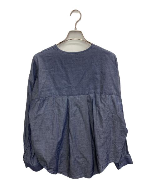journal standard luxe（ジャーナルスタンダード ラックス）JOURNAL STANDARD LUXE (ジャーナルスタンダード ラックス) Kalina’s frill SH/26SS インディゴ サイズ:FREEの古着・服飾アイテム