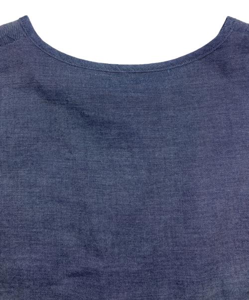 journal standard luxe（ジャーナルスタンダード ラックス）JOURNAL STANDARD LUXE (ジャーナルスタンダード ラックス) Kalina’s frill SH/26SS インディゴ サイズ:FREEの古着・服飾アイテム