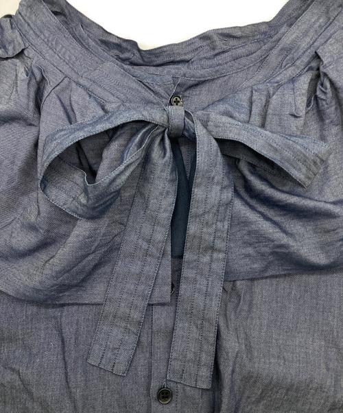 journal standard luxe（ジャーナルスタンダード ラックス）JOURNAL STANDARD LUXE (ジャーナルスタンダード ラックス) Kalina’s frill SH/26SS インディゴ サイズ:FREEの古着・服飾アイテム
