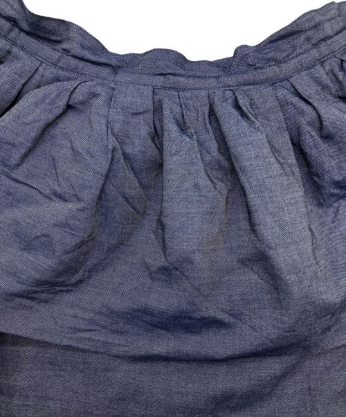 journal standard luxe（ジャーナルスタンダード ラックス）JOURNAL STANDARD LUXE (ジャーナルスタンダード ラックス) Kalina’s frill SH/26SS インディゴ サイズ:FREEの古着・服飾アイテム