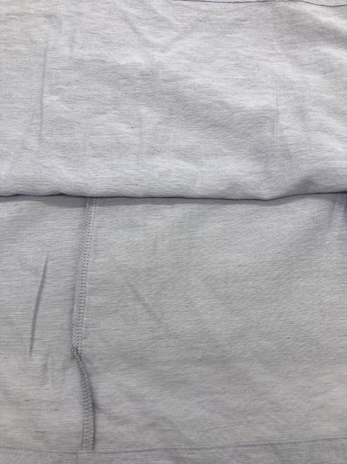 blanc basque（ブランバスク）BLANC basque (ブランバスク) プリントTシャツ ドッキング 変形スカート グレー サイズ:38の古着・服飾アイテム