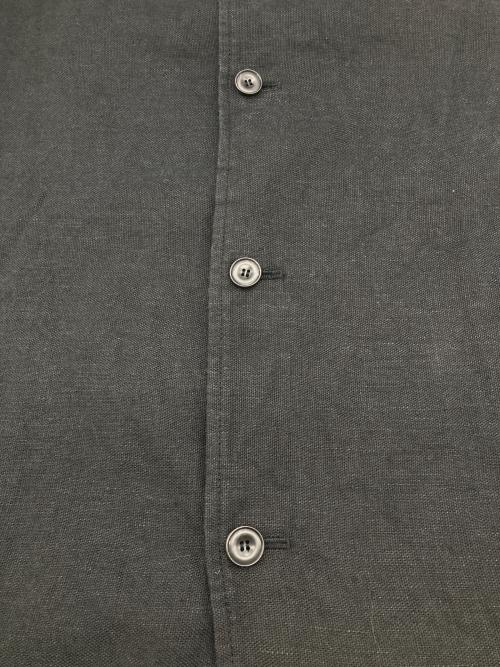 journal standard luxe（ジャーナルスタンダード ラックス）JOURNAL STANDARD LUXE (ジャーナルスタンダード ラックス) ヘンプキャンバス ベスト　26SS ブラック サイズ:Fの古着・服飾アイテム