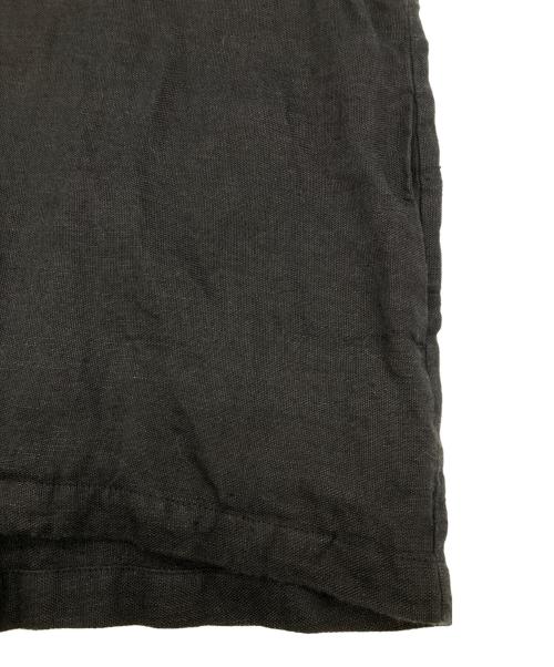 journal standard luxe（ジャーナルスタンダード ラックス）JOURNAL STANDARD LUXE (ジャーナルスタンダード ラックス) ヘンプキャンバス ベスト　26SS ブラック サイズ:Fの古着・服飾アイテム
