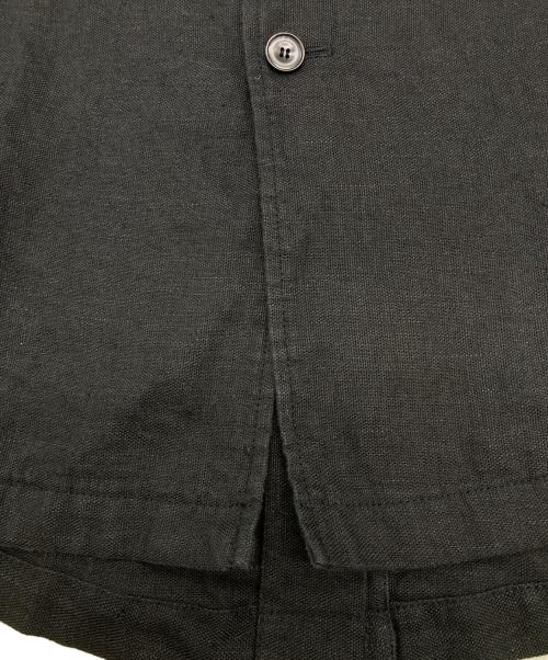 journal standard luxe（ジャーナルスタンダード ラックス）JOURNAL STANDARD LUXE (ジャーナルスタンダード ラックス) ヘンプキャンバス ベスト　26SS ブラック サイズ:Fの古着・服飾アイテム