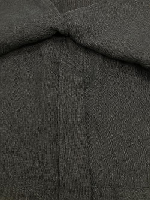 journal standard luxe（ジャーナルスタンダード ラックス）JOURNAL STANDARD LUXE (ジャーナルスタンダード ラックス) ヘンプキャンバス ベスト　26SS ブラック サイズ:Fの古着・服飾アイテム