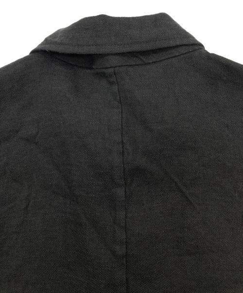 journal standard luxe（ジャーナルスタンダード ラックス）JOURNAL STANDARD LUXE (ジャーナルスタンダード ラックス) ヘンプキャンバス ベスト　26SS ブラック サイズ:Fの古着・服飾アイテム