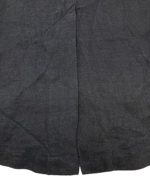 journal standard luxe（ジャーナルスタンダード ラックス）JOURNAL STANDARD LUXE (ジャーナルスタンダード ラックス) ヘンプキャンバス ベスト　26SS ブラック サイズ:Fの古着・服飾アイテム