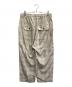 ANCELLM (アンセルム) OMBRECHECK EASY BAKER PANTS グリーン×ベージュ サイズ:2：20000円