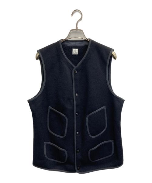 ANATOMICA（アナトミカ）ANATOMICA (アナトミカ) ビーチクロス ウールベスト ブラック サイズ:46の古着・服飾アイテム