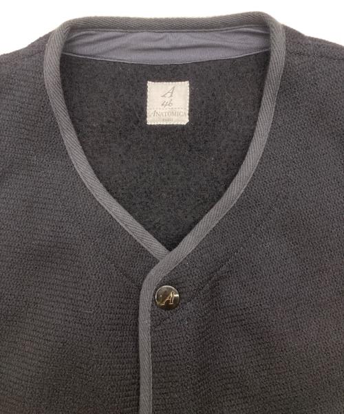 ANATOMICA（アナトミカ）ANATOMICA (アナトミカ) ビーチクロス ウールベスト ブラック サイズ:46の古着・服飾アイテム