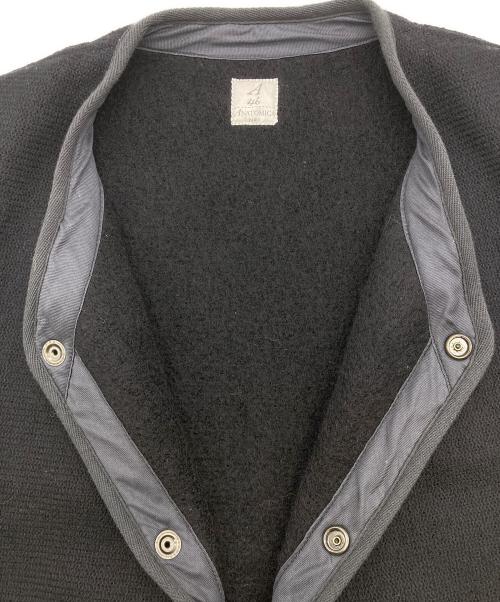 ANATOMICA（アナトミカ）ANATOMICA (アナトミカ) ビーチクロス ウールベスト ブラック サイズ:46の古着・服飾アイテム
