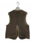ts(s) (ティーエスエス) HERRINGBONE WOOL NYLON DOUBLE CLOTH BACK SLIT VEST ベージュ サイズ:2：20000円