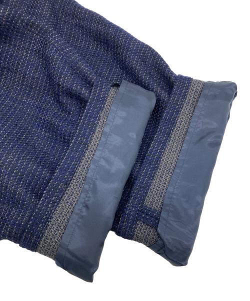 journal standard luxe（ジャーナルスタンダード ラックス）journal standard luxe (ジャーナルスタンダード ラックス) ツィード サスペンダーパンツ ネイビー サイズ:Fの古着・服飾アイテム