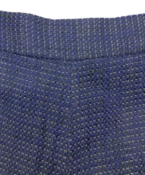 journal standard luxe（ジャーナルスタンダード ラックス）journal standard luxe (ジャーナルスタンダード ラックス) ツィード サスペンダーパンツ ネイビー サイズ:Fの古着・服飾アイテム