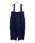 journal standard luxe（ジャーナルスタンダード ラックス）の古着「ツィード サスペンダーパンツ」｜ネイビー