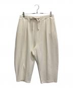 journal standard luxeジャーナルスタンダード ラックス）の古着「ブリスターニット タックバルーンパンツ」｜ベージュ