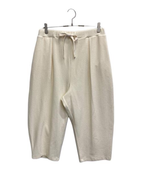journal standard luxe（ジャーナルスタンダード ラックス）journal standard luxe (ジャーナルスタンダード ラックス) ブリスターニット タックバルーンパンツ ベージュ サイズ:Fの古着・服飾アイテム