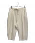 journal standard luxe（ジャーナルスタンダード ラックス）の古着「ブリスターニット タックバルーンパンツ」｜ベージュ