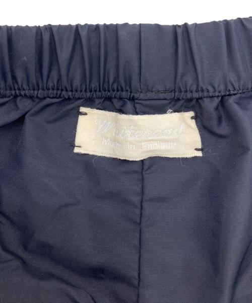 Whiteread（ホワイトリード）Whiteread (ホワイトリード) Trousers 01 - Oterro - Ebony Nylon ネイビー サイズ:10の古着・服飾アイテム