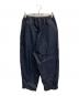 Whiteread (ホワイトリード) Trousers 01 - Oterro - Ebony Nylon ネイビー サイズ:10：18000円