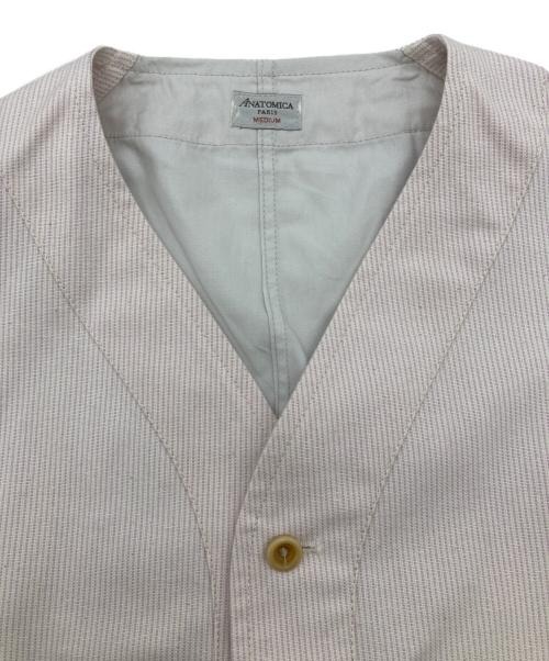 ANATOMICA（アナトミカ）ANATOMICA (アナトミカ) SAGAN VEST ピンク サイズ:Mの古着・服飾アイテム