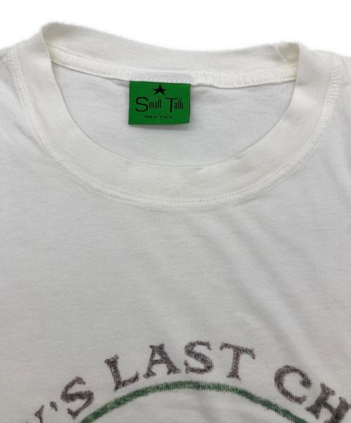 SMALLTALK（スモールトーク）SMALLTALK (スモールトーク) Hand Drawn T-Shirt Graphic Parrot ホワイト サイズ:Lの古着・服飾アイテム