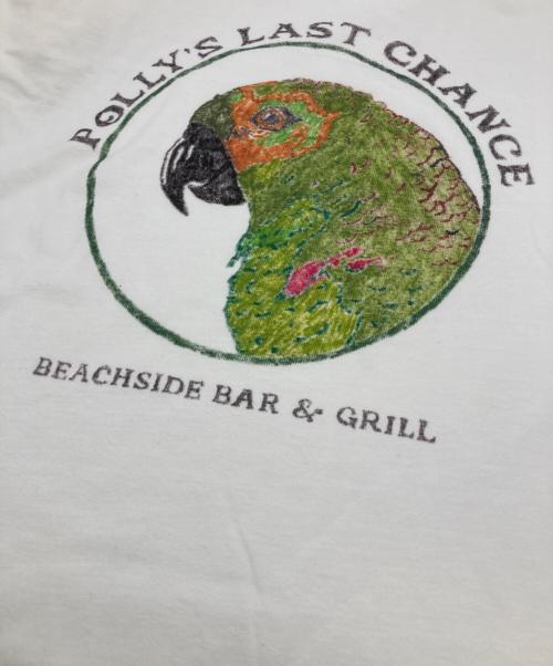 SMALLTALK（スモールトーク）SMALLTALK (スモールトーク) Hand Drawn T-Shirt Graphic Parrot ホワイト サイズ:Lの古着・服飾アイテム