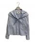 MM6 Maison Margiela（エムエムシックスメゾンマルジェラ）の古着「ストライプシャツ」｜ホワイト×ブルー
