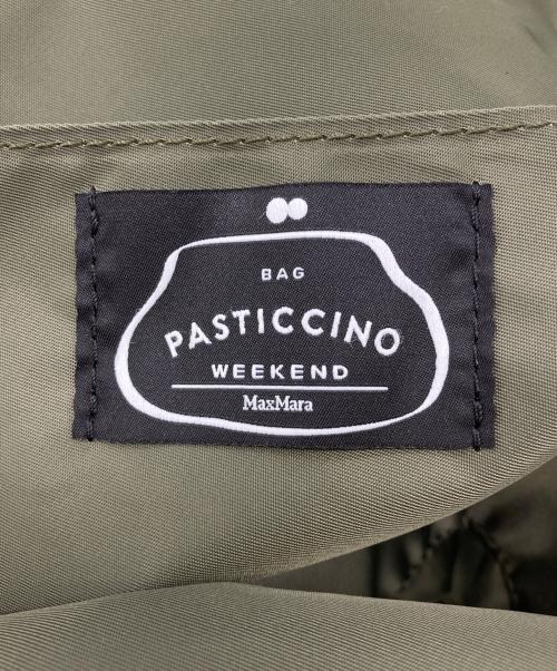 PASTICCINO（パスティチーノ）PASTICCINO (パスティチーノ) Weekend Max Mara (ウィークエンド マックスマーラ) 2WAYがま口バッグ カーキの古着・服飾アイテム