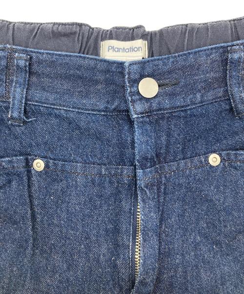 plantation（プランテーション）Plantation (プランテーション) デザインデニムパンツ インディゴ サイズ:2の古着・服飾アイテム