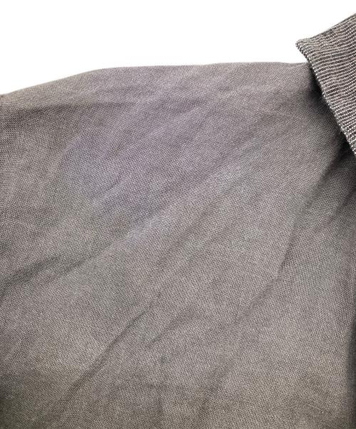 BASCO（バスコ）BASCO (バスコ) リネンワンピース グレー サイズ:ＦＲＥＥの古着・服飾アイテム