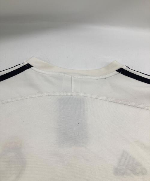 adidas（アディダス）adidas (アディダス) レアル・マドリードユニフォームシャツ ホワイト サイズ:Mの古着・服飾アイテム