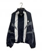 BREATHブレス）の古着「BH LOGO WARM UP JACKET/26ＳＳ」｜ブラック×グレー