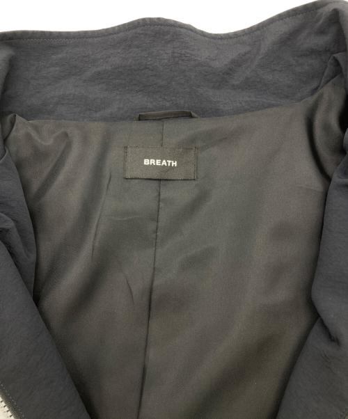 BREATH（ブレス）BREATH (ブレス) BH LOGO WARM UP JACKET/26ＳＳ ブラック×グレー サイズ:XXLの古着・服飾アイテム