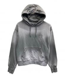 ANTIMID（アンチミッド）の古着「Studs Hoodie.」｜グレー